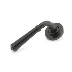 From The Anvil External Beeswax Regency Lever on Rose Set (Plain) - Unsprung