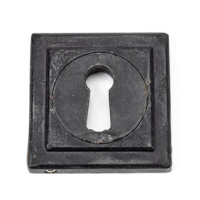 From The Anvil External Beeswax Round Escutcheon (Square)