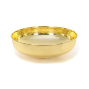 From The Anvil Hammered Brass Round Sink