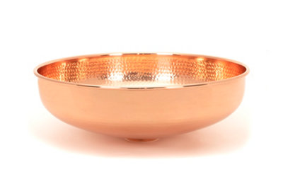 From The Anvil Hammered Copper Round Sink