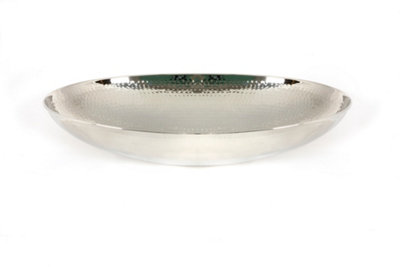 From The Anvil Hammered Nickel Oval Sink