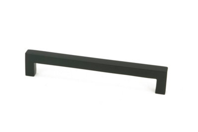 From The Anvil Matt Black Albers Pull Handle - Medium