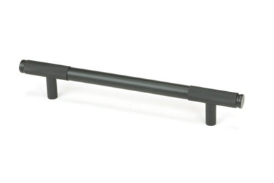 From The Anvil Matt Black Half Brompton Pull Handle - Medium