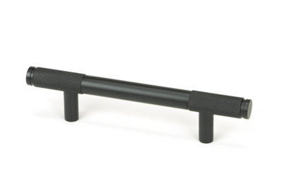 From The Anvil Matt Black Half Brompton Pull Handle - Small