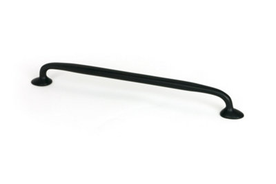 From The Anvil Matt Black Moore Pull Handle - Large