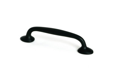 From The Anvil Matt Black Moore Pull Handle - Small