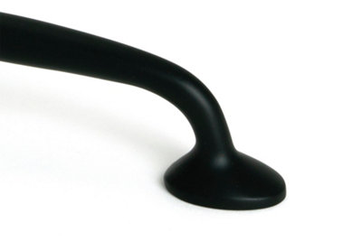 From The Anvil Matt Black Moore Pull Handle - Small