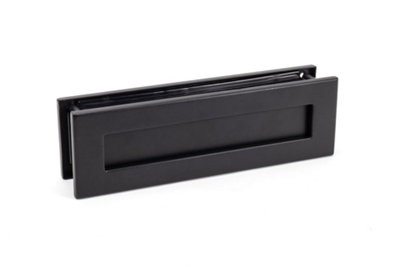 From The Anvil Matt Black Traditional Letterbox