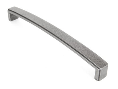 From The Anvil Natural Smooth 9 Inch Ribbed Pull Handle