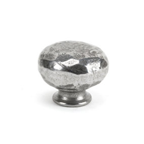 From The Anvil Natural Smooth Elan Cabinet Knob - Small