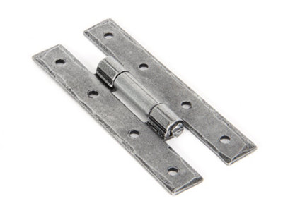 From The Anvil Pewter 3.25 Inch H Hinge (pair)