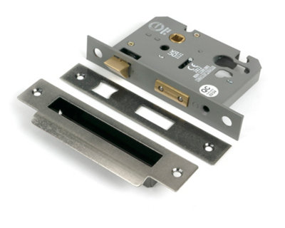 From The Anvil Pewter 3" Euro Profile Sash Lock