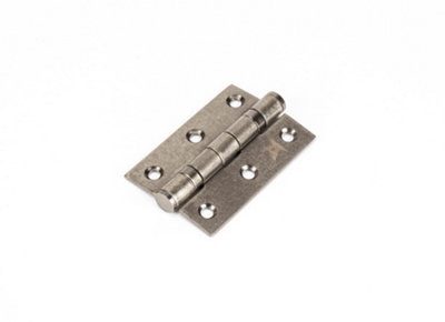 From The Anvil Pewter 3 Inch Ball Bearing Butt Hinge (Pair) ss