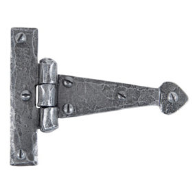 From The Anvil Pewter 4 Inch Arrow Head T Hinge (pair)