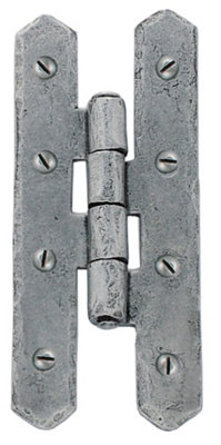 From The Anvil Pewter 4 Inch H Hinge (pair)