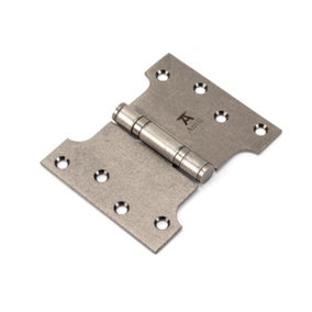 From The Anvil Pewter 4 Inch x 3 Inch x 5 Inch Parliament Hinge (pair) ss