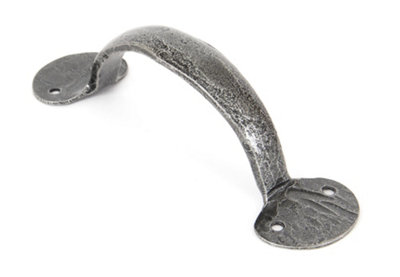 From The Anvil Pewter 6" Bean D Handle