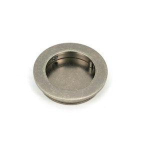 From The Anvil Pewter 60mm Plain Round Pull