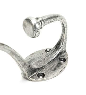 From The Anvil Pewter 7 3/4 Inch Hat & Coat Hook