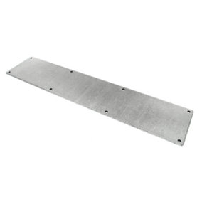 From The Anvil Pewter 700mm x 150mm Kick Plate