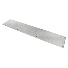 From The Anvil Pewter 780mm x 150mm Kick Plate