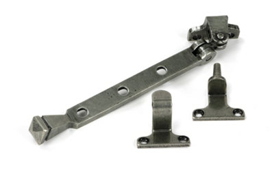 From The Anvil Pewter 8" Avon Stay (Steel Window)