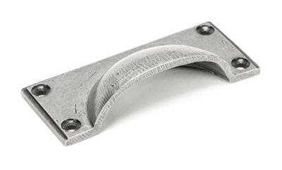 From The Anvil Pewter Art Deco Drawer Pull
