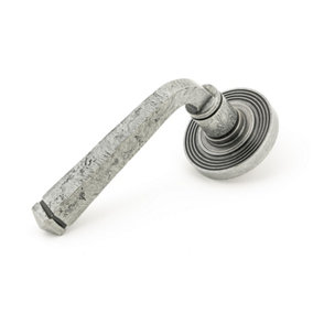 From The Anvil Pewter Avon Round Lever on Rose Set (Beehive) - Unsprung