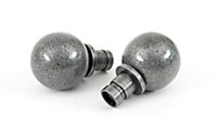 From The Anvil Pewter Ball Curtain Finial (pair)