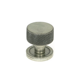 From The Anvil Pewter Brompton Cabinet Knob - 25mm (Plain)