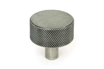 From The Anvil Pewter Brompton Cabinet Knob - 32mm (No rose)