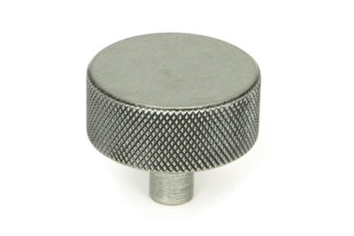 From The Anvil Pewter Brompton Cabinet Knob - 38mm (No rose)