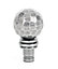 From The Anvil Pewter Hammered Ball Curtain Finial (pair)