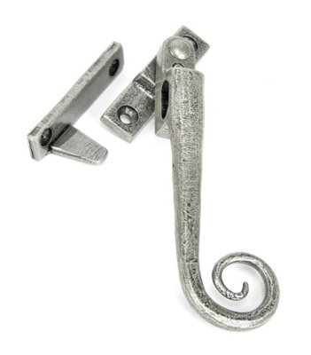 From The Anvil Pewter Locking Night-Vent Monkeytail Fastener - RH