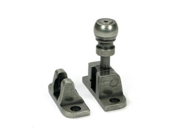 From The Anvil Pewter Mushroom Brighton Fastener (Radiused)