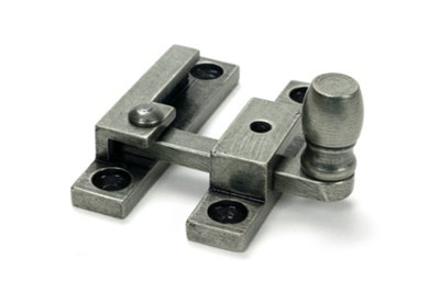 From The Anvil Pewter Mushroom Quadrant Fastener - Narrow