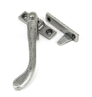 From The Anvil Pewter Night-Vent Locking Peardrop Fastener - LH