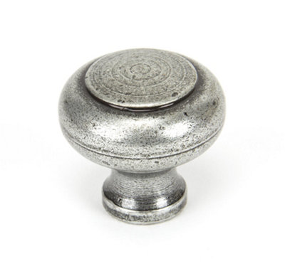 From The Anvil Pewter Regency Cabinet Knob - Large