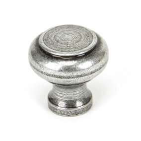 From The Anvil Pewter Regency Cabinet Knob - Small