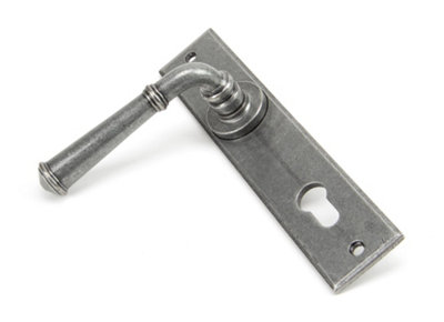 From The Anvil Pewter Regency Lever Espag. Lock Set