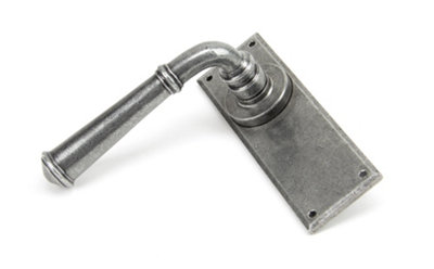 From The Anvil Pewter Regency Lever Latch Set
