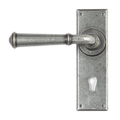 From The Anvil Pewter Regency Lever Lock set