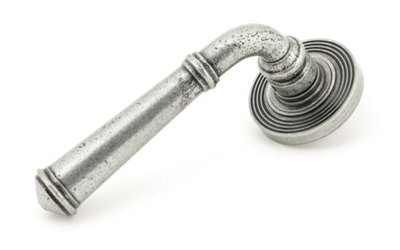 From The Anvil Pewter Regency Lever on Rose Set (Beehive) - Unsprung