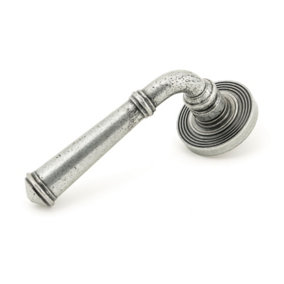 From The Anvil Pewter Regency Lever on Rose Set (Beehive) - Unsprung