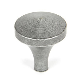 From The Anvil Pewter Shropshire Cabinet Knob - Large