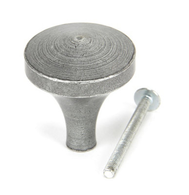 From The Anvil Pewter Shropshire Cabinet Knob - Large