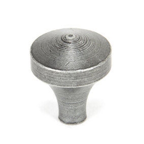 From The Anvil Pewter Shropshire Cabinet Knob - Small