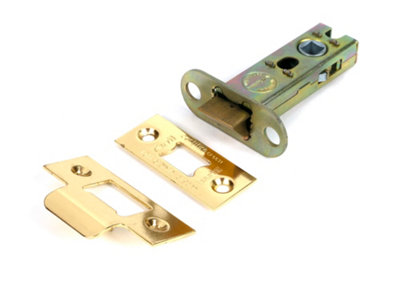 From The Anvil Polished Brass 3" Heavy Duty Latch