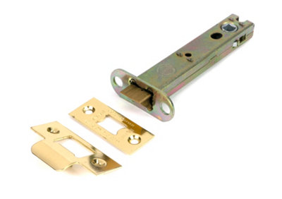 From The Anvil Polished Brass 5" Heavy Duty Latch