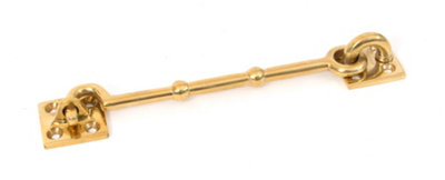 From The Anvil Polished Brass 6 Inch Cabin Hook